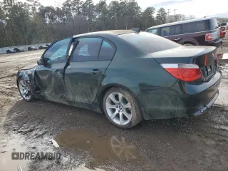 2005 BMW 5 Series 545i with VIN WBANB33545B089511, listed as a Copart auction lot 86564854 with Not Provided miles and Salvage Title. Bid and sale history available at carsss.com. Image 2.