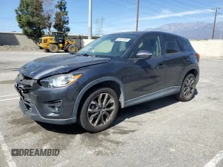 2016 Mazda CX-5 Grand Touring with VIN JM3KE2DY5G0750369, listed as a Copart auction lot 47611505 with 75,646 mi miles and Salvage Title. Bid and sale history available at carsss.com. Image 1.