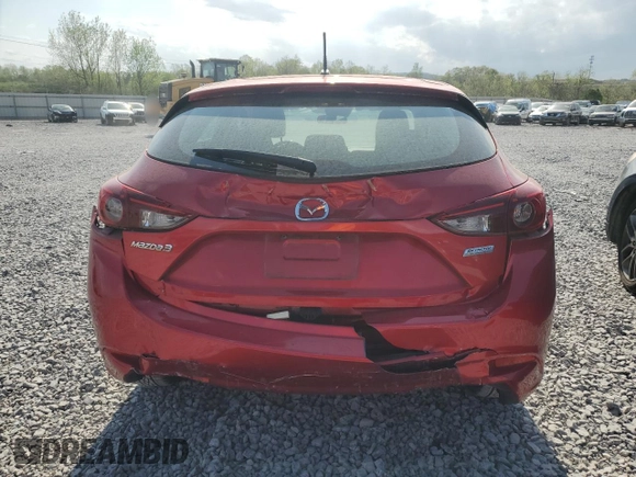 2018 Mazda 3 Touring with VIN 3MZBN1L33JM205247, listed as a Copart auction lot 51902575 with 78,118 mi miles and Salvage Title. Bid and sale history available at DreamBid. Image 6.