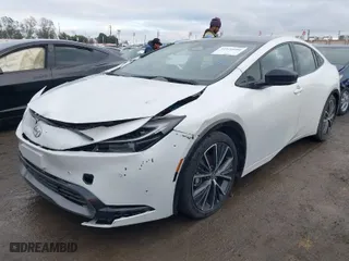 2024 Toyota Prius LE with VIN JTDACAAU8R3016249, listed as a IAAI auction lot 41520600 with 17,260 mi miles. Bid and sale history available at carsss.com. Image 2.