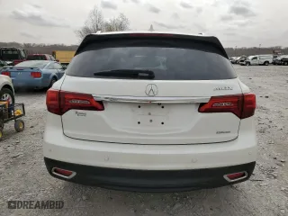 2014 Acura MDX Tech Pkg with VIN 5FRYD4H43EB045365, listed as a Copart auction lot 49688795 with 71,971 mi miles and Salvage Title. Bid and sale history available at carsss.com. Image 6.