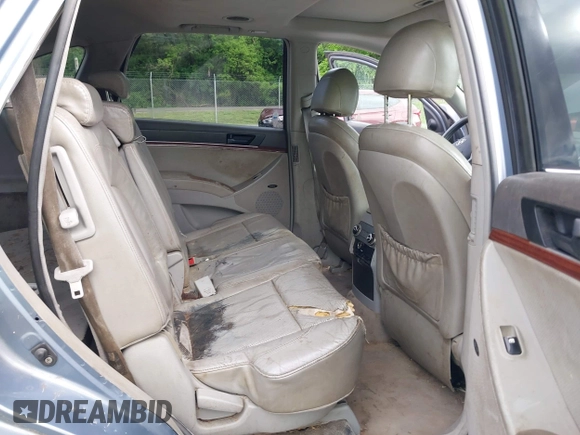 2007 Hyundai Veracruz GLS with VIN KM8NU73C57U006495, listed as a IAAI auction lot 42234722 with 286,370 mi miles and . Bid and sale history available at DreamBid. Image 8.