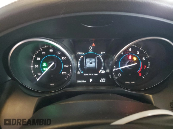 2016 Jaguar XF 35t Premium with VIN SAJBD4BV9GCY06409, listed as a Copart auction lot 85820404 with 58,654 mi miles and Salvage Title. Bid and sale history available at carsss.com. Image 9.