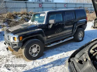 2009 Hummer H3 SUV with VIN 5GTEN13E098103639, listed as a Copart auction lot 84510164 with 254,957 mi miles and Clean Title. Bid and sale history available at carsss.com. Image 1.