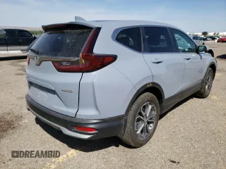 2022 Honda CR-V EX with VIN 2HKRW2H57NH631226, listed as a Copart auction lot 58745802 with 15,831 mi miles. Bid and sale history available at carsss.com. Image 4.