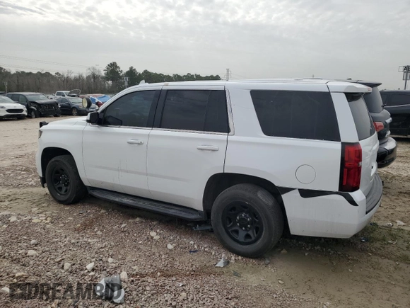 2020 Chevrolet Tahoe Commercial with VIN 1GNLCDEC8LR279090, listed as a Copart auction lot 46990355 with 52,118 mi miles and Salvage title. Bid and sale history available at DreamBid. Image 2.