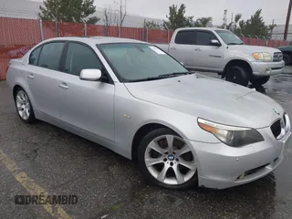 2006 BMW 5 Series 550i with VIN WBANB53586CP00339, listed as a IAAI auction lot 41583785 with 162,407 mi miles and . Bid and sale history available at DreamBid. Image 1.