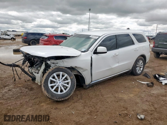 2020 Dodge Durango SXT with VIN 1C4RDHAG3LC228521, listed as a Copart auction lot 55633935 with 68,722 mi miles and Salvage title. Bid and sale history available at DreamBid. Image 1.