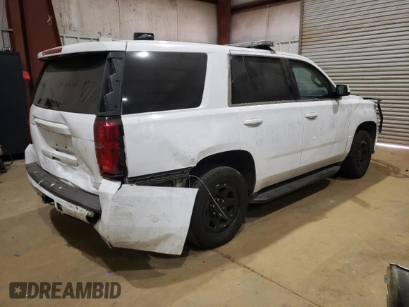 2020 Chevrolet Tahoe Commercial with VIN 1GNLCDEC1LR164217, listed as a Copart auction lot 88321485 with 88,094 mi miles and Salvage title. Bid and sale history available at DreamBid. Image 3.