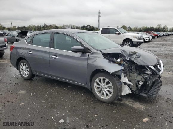 2019 Nissan Sentra SR with VIN 3N1AB7AP2KY435214, listed as a Copart auction lot 51938705 with NaN miles and Salvage Title. Bid and sale history available at carsss.com. Image 4.