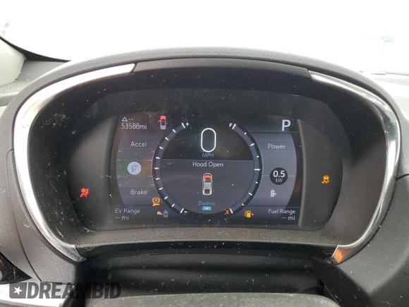 2019 Chevrolet Volt Premier with VIN 1G1RD6S59KU111674, listed as a Copart auction lot 54396315 with 53,588 mi miles and Clean Title. Bid and sale history available at carsss.com. Image 9.