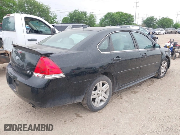 2013 Chevrolet Impala LT with VIN 2G1WB5E30D1202571, listed as a IAAI auction lot 41946958 with 104,291 mi miles and . Bid and sale history available at DreamBid. Image 4.