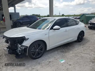 2024 Acura Integra w/A-Spec Package z VIN 19UDE4H37RA020098, wystawiony jako Copart lot #56431925 z przebiegiem 6683 mil mil oraz Szkody całkowita. Historia ofert i sprzedaży dostępna na DreamBid. Obrazek 1.