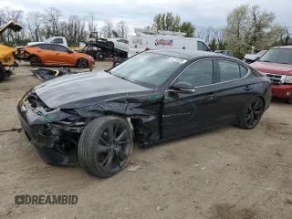 2022 Genesis G70 3.3T z VIN KMTG54TE2NU081955, wystawiony jako Copart lot #52113265 z przebiegiem 33 005 mil mil oraz Szkody całkowita. Historia ofert i sprzedaży dostępna na DreamBid. Obrazek 1.