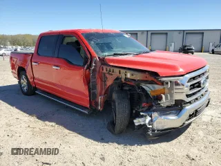 2021 Ford F-150 XL with VIN 1FTEW1C58MKD06889, listed as a Copart auction lot 50171705 with 88,932 mi miles and Salvage title. Bid and sale history available at DreamBid. Image 4.