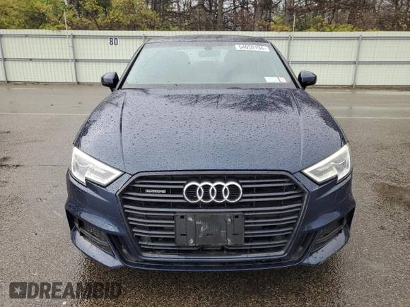 2020 Audi A3 Sedan S line Premium with VIN WAUBEGFF1LA053171, listed as a Copart auction lot 54050194 with 33,318 mi miles and Salvage Title. Bid and sale history available at carsss.com. Image 5.
