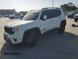 2020 Jeep Renegade Latitude z VIN ZACNJBBBXLPL01061, wystawiony jako Copart lot #61138214 z przebiegiem 75 499 mil mil oraz Szkoda całkowita • Salvage title. Historia ofert i sprzedaży dostępna na DreamBid. Obrazek 1.