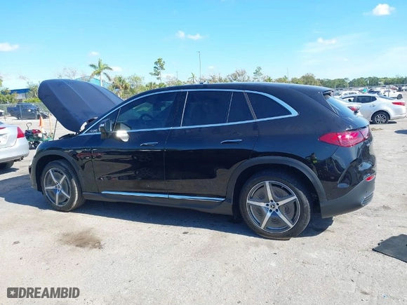 2024 Mercedes-Benz EQE with VIN 4JGGM2BB2RA058739, listed as a IAAI auction lot 41010058 with 2,866 mi miles. Bid and sale history available at carsss.com. Image 14.