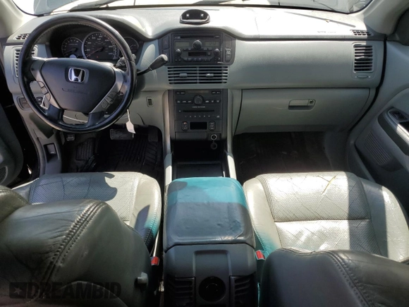 2005 Honda Pilot EX-L with VIN 5FNYF18525B038846, listed as a Copart auction lot 52600515 with 199,683 mi miles and Salvage Title. Bid and sale history available at carsss.com. Image 8.