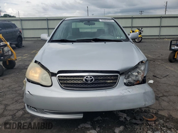 2007 Toyota Corolla CE with VIN 2T1BR32EX7C752703, listed as a Copart auction lot 63668065 with 185,261 mi miles and Salvage title. Bid and sale history available at DreamBid. Image 5.