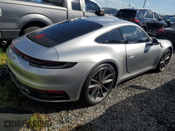 2020 Porsche 911 Carrera S with VIN WP0AB2A95LS226762, listed as a Copart auction lot 75426164 with Not Provided miles and Salvage Title. Bid and sale history available at DreamBid. Image 3.