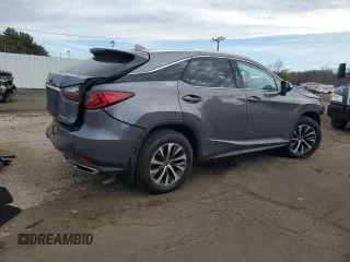 2022 Lexus RX with VIN 2T2HZMDA1NC331083, listed as a Copart auction lot 50925065 with 27,749 mi miles and Salvage Title. Bid and sale history available at carsss.com. Image 3.