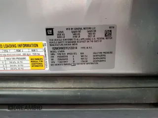 2015 Chevrolet Traverse LT z VIN 1GNKVHKD7FJ123314, wystawiony jako Copart lot #68526674 z przebiegiem Nie podano mil oraz Nie do naprawy • Non repairable. Historia ofert i sprzedaży dostępna na DreamBid. Obrazek 13.