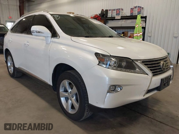 2015 Lexus RX 350 with VIN 2T2BK1BA3FC280960, listed as a IAAI auction lot 41179709 with 129,373 mi miles and . Bid and sale history available at DreamBid. Image 1.