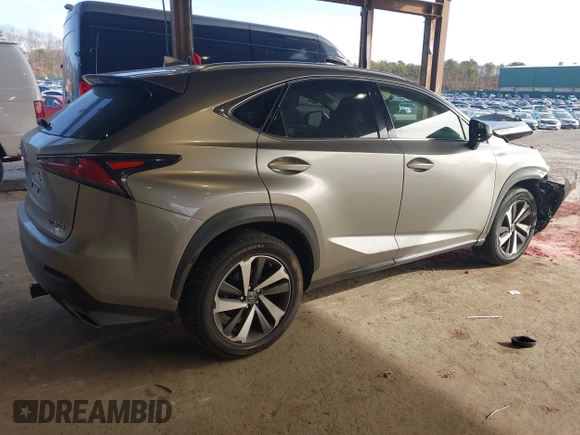 2018 Lexus NX with VIN JTJBARBZ5J2166393, listed as a IAAI auction lot 41772242 with 58,211 mi miles. Bid and sale history available at carsss.com. Image 4.