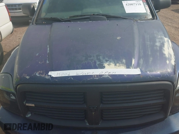 2005 Dodge Durango Limited with VIN 1D8HB58D05F622332, listed as a IAAI auction lot 42007118 with 318,228 mi miles and . Bid and sale history available at DreamBid. Image 10.
