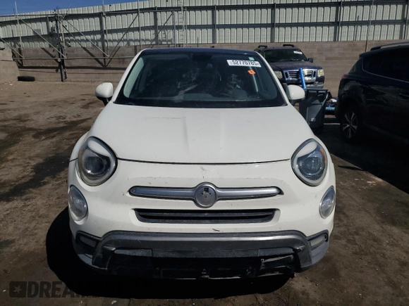 2017 FIAT 500X Trekking with VIN ZFBCFXCBXHP552726, listed as a Copart auction lot 52770785 with Not provided miles and Non repairable. Bid and sale history available at DreamBid. Image 5.