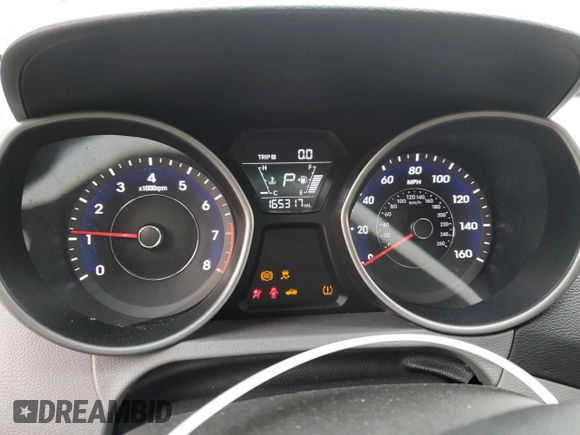 2015 Hyundai Elantra SE with VIN 5NPDH4AEXFH566691, listed as a Copart auction lot 61239075 with 165,317 mi miles and Salvage title. Bid and sale history available at DreamBid. Image 9.