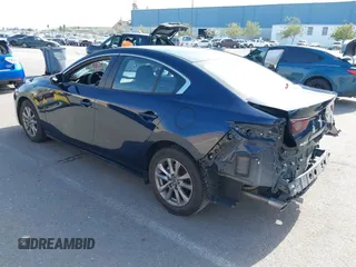 2021 Mazda Mazda3 Sedan 2.5 S with VIN JM1BPAAL4M1320621, listed as a IAAI auction lot 41867284 with 49,031 mi miles. Bid and sale history available at carsss.com. Image 3.