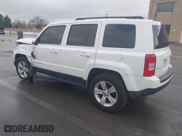 2014 Jeep Patriot Sport with VIN 1C4NJRBB3ED509117, listed as a IAAI auction lot 41799057 with 161,663 mi miles. Bid and sale history available at carsss.com. Image 3.