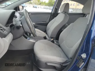 2015 Hyundai Accent GLS with VIN KMHCT4AE1FU842834, listed as a Copart auction lot 55531675 with 0 mi miles and Clean Title. Bid and sale history available at carsss.com. Image 7.