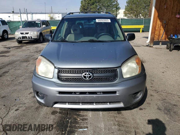 2005 Toyota RAV4 with VIN JTEHD20V750060763, listed as a Copart auction lot 50265955 with 210,135 mi miles and Salvage Title. Bid and sale history available at carsss.com. Image 5.