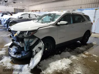 2020 Chevrolet Equinox LT with VIN 3GNAXVEX5LL209543, listed as a Copart auction lot 44151345 with 70,807 mi miles and Salvage Title. Bid and sale history available at carsss.com. Image 1.