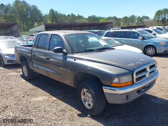 2002 Dodge Dakota SLT with VIN 1B7HG48NX2S623588, listed as a IAAI auction lot 41793068 with 213,159 mi miles. Bid and sale history available at carsss.com. Image 1.