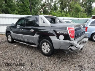 2002 Chevrolet Avalanche with VIN 3GNEC13T42G320758, listed as a Copart auction lot 58986625 with Not provided miles and Salvage title. Bid and sale history available at DreamBid. Image 2.
