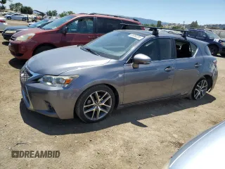 2015 Lexus CT 200h z VIN JTHKD5BH0F2219808, wystawiony jako Copart lot #63660235 z przebiegiem 108 721 mil mil oraz Szkoda całkowita • Salvage title. Historia ofert i sprzedaży dostępna na DreamBid. Obrazek 1.