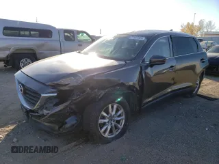 2016 Mazda CX-9 Sport with VIN JM3TCABY9G0116117, listed as a Copart auction lot 77831504 with 123,282 mi miles and Salvage Title. Bid and sale history available at carsss.com. Image 1.