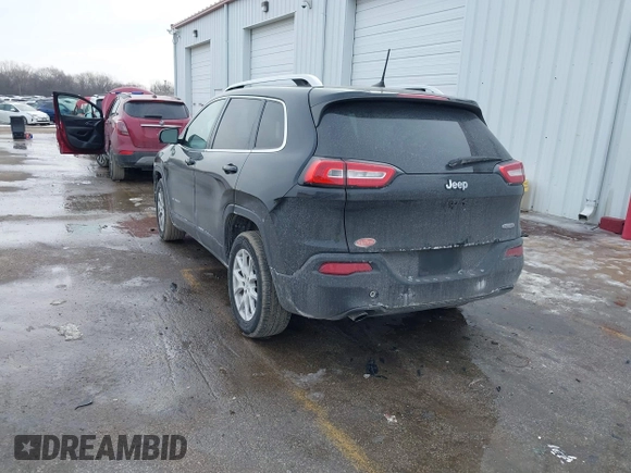 2018 Jeep Cherokee Latitude Plus with VIN 1C4PJLLB3JD553228, listed as a IAAI auction lot 41651643 with 80,712 mi miles and . Bid and sale history available at DreamBid. Image 3.