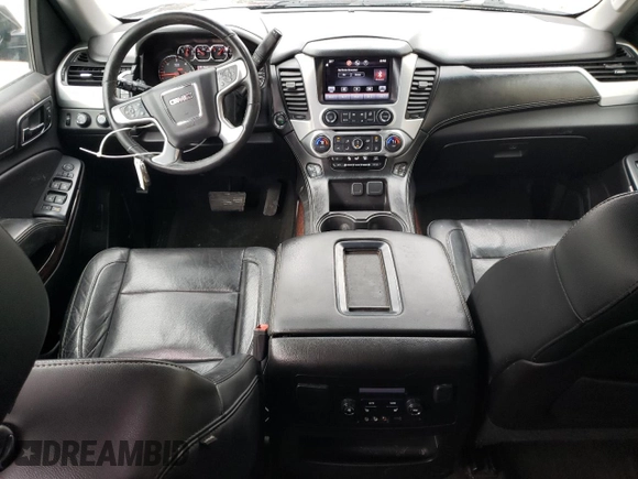 2015 GMC Yukon XL SLT with VIN 1GKS2HKC5FR129143, listed as a Copart auction lot 47723645 with 205,147 mi miles and Salvage Title. Bid and sale history available at carsss.com. Image 8.