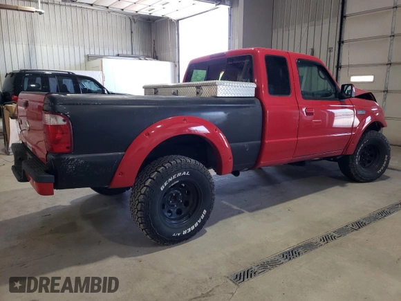 2006 Ford Ranger XL with VIN 1FTYR15E26PA27249, listed as a Copart auction lot 55238785 with 193,865 mi miles and Salvage title. Bid and sale history available at DreamBid. Image 3.