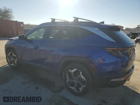 2022 Hyundai Tucson Limited with VIN 5NMJE3AE1NH095242, listed as a Copart auction lot 88007025 with 32,574 mi miles and Salvage Title. Bid and sale history available at carsss.com. Image 2.