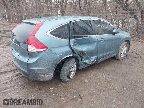 2014 Honda CR-V EX with VIN 2HKRM4H57EH634533, listed as a IAAI auction lot 41723212 with Not Provided miles and . Bid and sale history available at DreamBid. Image 4.