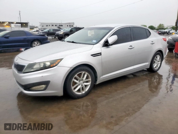 2013 Kia Optima LX with VIN KNAGM4A77D5373371, listed as a Copart auction lot 54713025 with 81,020 mi miles and Clean Title. Bid and sale history available at carsss.com. Image 1.