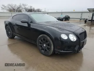 2014 Bentley Continental GT with VIN SCBFT7ZA2EC088631, listed as a Copart auction lot 88113335 with 40,199 mi miles and Salvage Title. Bid and sale history available at DreamBid. Image 4.