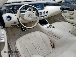 2016 Mercedes-Benz S 550 with VIN WDDXJ8FB4GA014562, listed as a Copart auction lot 65958535 with 78,704 mi miles and Salvage title. Bid and sale history available at DreamBid. Image 8.