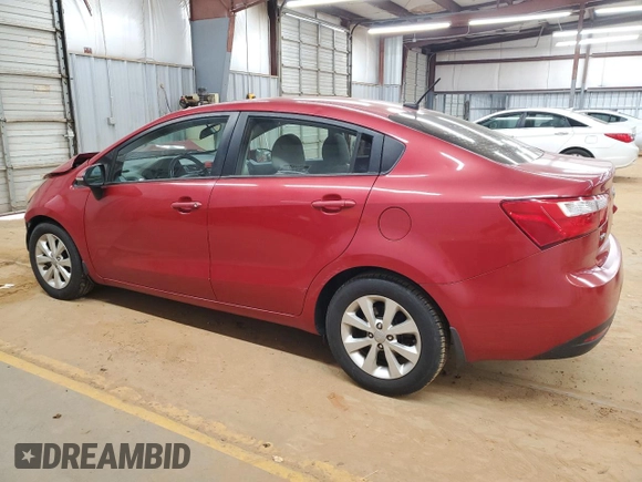 2015 Kia Rio EX with VIN KNADN4A37F6479779, listed as a Copart auction lot 48152355 with 154,331 mi miles and Salvage Title. Bid and sale history available at carsss.com. Image 2.